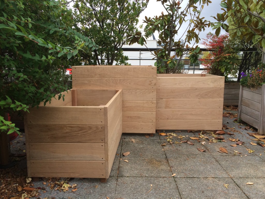 les jardiniers à vélo paris ile de france aménagement entretien terrasse jardin bac bois Issy les moulineaux